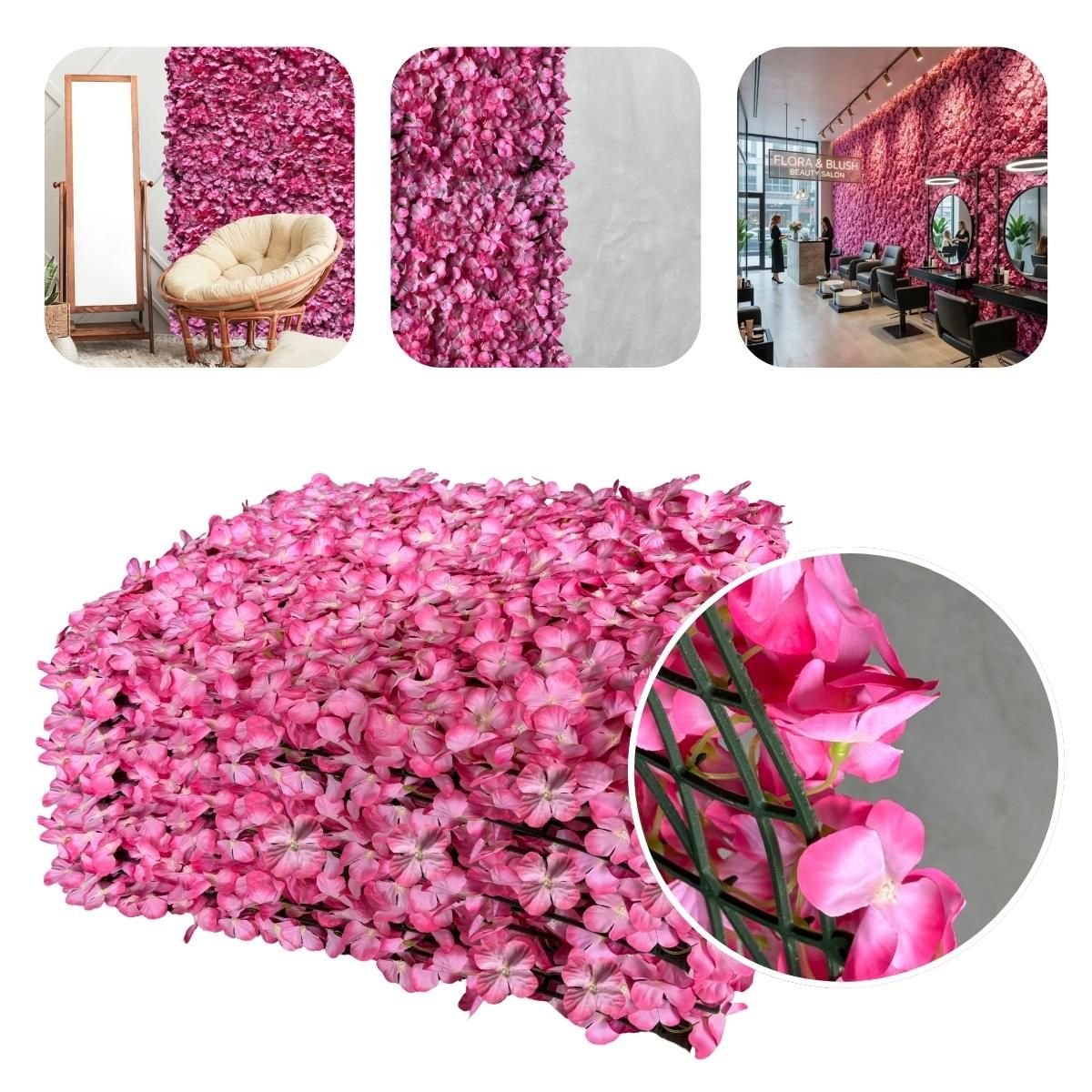 14 Painéis de Flores Artificiais Decoração de Casa ou para Jardim ...