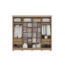 Ver imagem 2 de Guarda-roupas 4 Portas 4 Gavetas Kappesberg Cb01n565