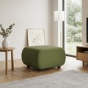 Ver imagem 1 de Puff Decorativo para Sala Orgânico Nara 60 cm Base Fixa Bouclê D03 - D'Rossi