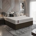 Ver imagem 2 de Cama Box Baú Casal + Colchão Molas Ensacadas - Airtech Nero (138x188x60) - Hellen