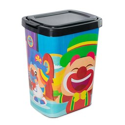 Lixeira Infantil Patati Patatá com Tampa, Cesto de Lixo 9 Litros, Quarto Criança, Banheiro, Escritór - 5