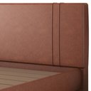 Ver imagem 7 de Cama King Flutuante com Cabeceira 195cm Astra S04 Couríssimo Telha - Lyam Decor