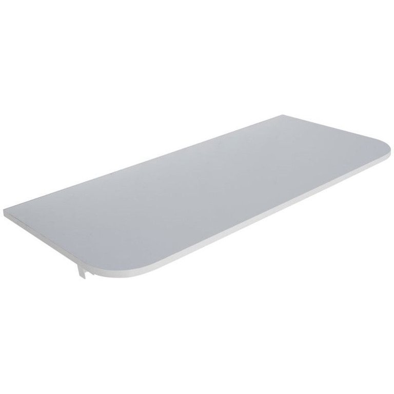 Mesa Retrátil Parede Cozinha Suspensa Dobrável Branca 50x40