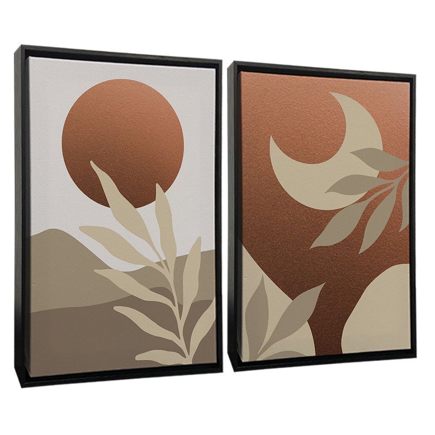 Quadro Decorativo 2 Telas Natural Serrana Diversos Tamanhos - 2