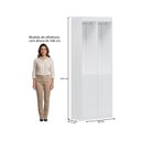 Ver imagem 3 de Guarda-Roupa 2 Módulos Roupeiro Closet Sapateira 1 Porta Versatille Yescasa