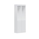 Ver imagem 2 de Guarda-Roupa 2 Módulos Roupeiro Closet Sapateira 1 Porta Versatille Yescasa