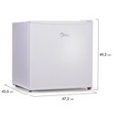 Ver imagem 3 de Frigobar Midea 45 Litros Branco Mrc06b1/mrc06b2 110v