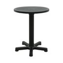 Ver imagem 1 de Mesa Tramontina Capri Preto 59 cm em Polipropileno
