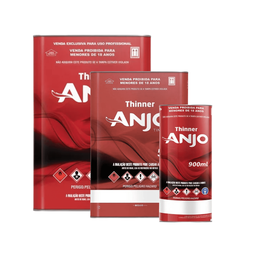 Thinner Anjo 2900 Diluente Solvente Lata 900ml - 2
