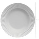 Ver imagem 4 de Prato Fundo em Porcelana 23cm Branco Diamante Germer Mesa Posta Jantar