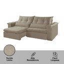 Ver imagem 5 de Sofá Retrátil e Reclinável Exclusive 230cm Braço 25cm Meu Sofá Online
