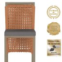 Ver imagem 3 de Mesa Bistro e 2 Banquetas Roma Fendi Corda Náutica 11 Terra Cota
