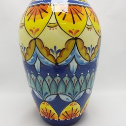 Vaso Decorativo Pintado a mão - 4