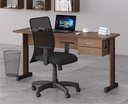 Ver imagem 4 de Mesa de Escritório Escrivaninha com 2 Gavetas Boston - Montana