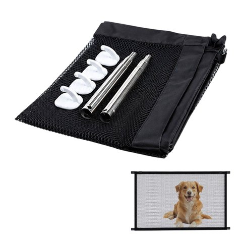 Tela Grade de Proteçao Seguro Pets Crianças Corredor Escada Porta Sala Quintal Resistente