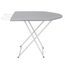 Ver imagem 1 de Mesa de Passar Loretta Açomix Branco Tecido Prata Metalizado