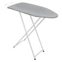 Ver imagem 2 de Mesa de Passar Loretta Açomix Branco Tecido Prata Metalizado