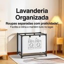 Ver imagem 2 de Cesto Organizador Multiuso para Roupas, Brinquedos e Toalhas - Prático e Estiloso