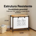 Ver imagem 5 de Cesto Organizador Multiuso para Roupas, Brinquedos e Toalhas - Prático e Estiloso