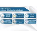 Ver imagem 2 de Cama Box Solteiro: Colchão Molas Bonnel Orthoflex Venezia + Base CRC Suede Black(88x188)