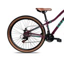 Ver imagem 3 de Bicicleta Viena Aro 29 Freio Disco 21v com Cestão Colli Cor Bronze Tamanho do Quadro 17 Roxo
