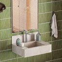 Ver imagem 6 de Bancada Suspensa em Porcelanato Napoles Bege 60cm - P103389 - Cozimax Bancada em Porcelanato Napoles