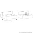 Ver imagem 5 de Bancada Suspensa em Porcelanato Napoles Bege 60cm - P103389 - Cozimax Bancada em Porcelanato Napoles