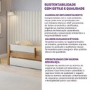 Ver imagem 6 de Bicama Infantil com Grade de Proteção Aria Casatema Madeiraoriginals