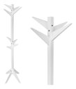 Ver imagem 1 de Cabideiro Infantil Reticulado Mancebo Madeira de Pé e Arara Resion Cabideiro Reticulado Branco