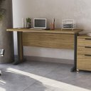 Ver imagem 2 de Mesa Escritorio 150 Cm Versatil 1150 Kappesberg Itapua