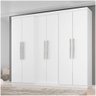 Guarda Roupa Diamante 6 Portas E Araplac 6000-50 Branco - 1