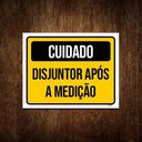 Ver imagem 1 de Kit 3 Placas Cuidado Disjuntos após Medição