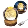 Luminaria de Mesa Globo de Cristal 3d Led Wari Sortidas- Grande - 1