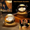 Ver imagem 4 de Luminaria de Mesa Globo de Cristal 3d Led Wari Sortidas- Grande