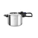 Ver imagem 2 de Panela de Pressão em Aço Inox 6l com Visor Gás e Indução Mta 6020