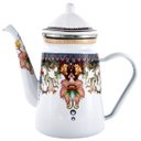 Ver imagem 7 de Kit Chaleira 2,5l Bule 1,2l Aço Esmaltada Indiana