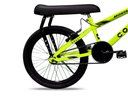 Ver imagem 3 de Bicicleta Colli Montadinha Aro 20 Selim Mobik Bagageiro Cor Amarelo Neon Tamanho do Quadro 12 Amarel