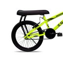 Ver imagem 3 de Bicicleta Colli Montadinha Aro 20 Selim Mobik Bagageiro Cor Amarelo Neon Tamanho do Quadro 12 Amarel