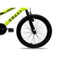 Ver imagem 4 de Bicicleta Colli Montadinha Aro 20 Selim Mobik Bagageiro Cor Amarelo Neon Tamanho do Quadro 12 Amarel