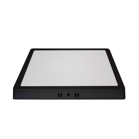 Painel Led Blumenau Sobrepor 24w6500k Pto Quadrado 1800lm