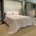 Ver imagem 3 de Kit Cobre Leito Casal Linenn com Porta Travesseiro 3 Peças Appel