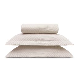 Kit Cobre Leito Casal Linenn com Porta Travesseiro 3 Peças Appel - 1