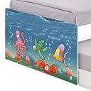 Ver imagem 4 de Bi Cama Juvenil Zap com Cabeceira Fundo do Mar