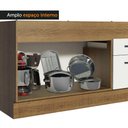Ver mais imagens de Balcão de Pia Cozinha 150 cm 2 Portas e 2 Gavetas (Sem Tampo e Pia) Rustic/Branco Agata Madesa