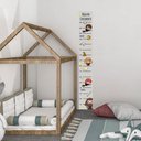 Ver imagem 3 de Régua Adesivo de Crescimento Harry Potter Hogwarts Rony Hermione Decoração Infantil Kanto Store Ades