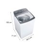 Lavadora de Roupa 12Kg Ciclo Antibolinha BWK12AB Brastemp Branco - 5