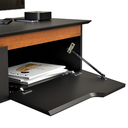 Ver imagem 4 de Rack Suspenso para Sala Quarto Home Estante Parede Bancada Prateleira Flow - Jm3 Móveis:preto/nature