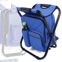 Ver imagem 3 de Cadeira Mochila Banqueta Bolsa Termica 2 em 1 Multiuso Banco Portatil