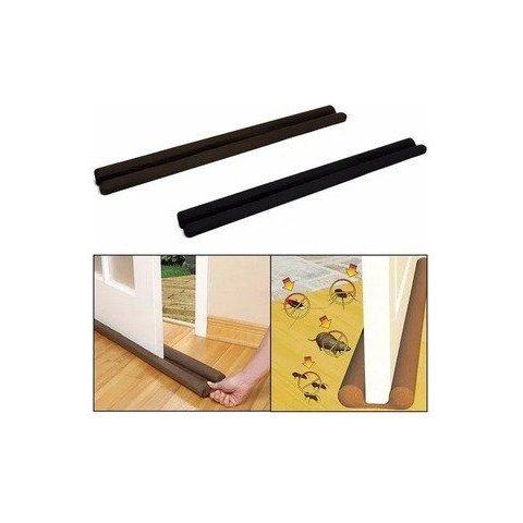 Vedação de Porta Veda Pó Duplo Kit C/2 Unid 80cm