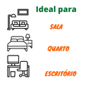 Ver imagem 6 de Luminária Pendente Moderno Gota Bola Metal e Vidro Dourado Fosco